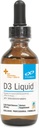 XYMOGEN D3 Liquid - Liquid Vitamin D Drops with Vitamin D3 to support Ammune Health, Bone + Heart Health - 1000 IU VIT D per Drop - Mikro- Emulsified for Enhanced Absorpsi (2.03 oz / 1500)