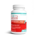 Utiva Cranberry Pacs - Secara klinis Studied Ingredictions 36mg Pac Ekstrak - Pencegahan UTI untuk Perempuan - Kesehatan Lintasan Uriner - Cranberry Supplemen untuk Kesehatan Bladder, 30 Veci Capsules