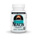 Sumber Niasin, Vitamin B-3, Non- GMO, 100 mg - 250 tablet