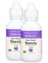 Nuterial Clear Extract Nusteria, Plant-Based Sweetener, 2 oz, 2 pack, Plastik