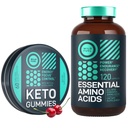 WILD FUEL Estiest Amino Acid Suplement and Keto Candy MCT Oil Keto Energy, Power, and Recovery Bundle