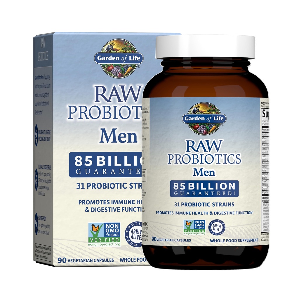Garden of Life - RAW Problem Men - 90 Vegetarian Capsules