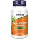 Now Foods Supplemen, CurcuFRESH Curcumin, Derived from Fresh Turmeriic Juice, Curcumin Juice Complex, 60 Veg Capsules