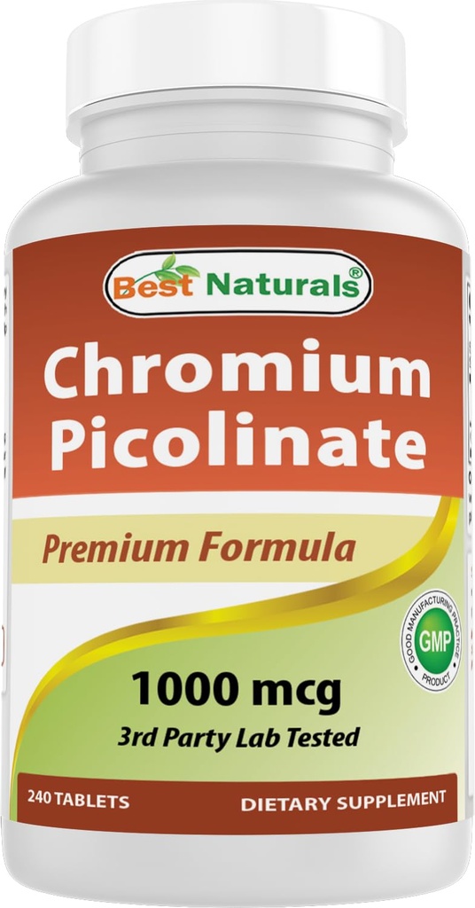 Kromium Terbaik Chromium Picolinate 1000mcg 240 Tablet
