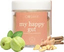 Cosmix My Happy Gut, for Improved Divalry, Bloating & Overall Gut Health, Natural, Plant-Based Superfood Blend, Makes Upto 40 Servings, Added Sugar, Vegan 50 G (Pack of 1) Brown