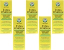 Lydia Pinkham Herbal Liquid Suplemen 16 oz (Paket 5)