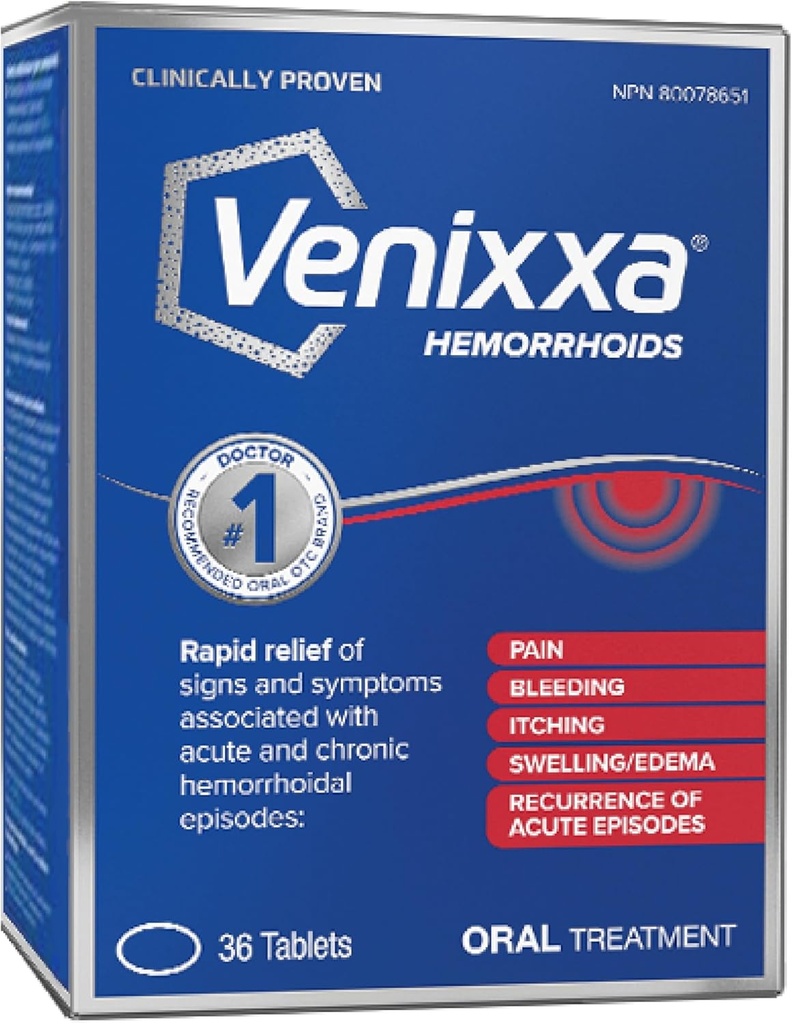 500MG Hemorhoids 36' S