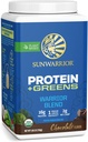 Protein Organik Menyamakan Powder Superfood 124; Vegan Plant - berbasis Powder Organik Chocolate Flavored dengan BCAA Amino Acids & Superfood Blend 124; Nor-GMO Soy Dairy & Gluten Free (Coklat, 30 Pelayan)