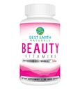 Best Earth Acid Beauty Vitamins Phytoceramide Pills - Skin Hydrating Support Suplemen dengan Alpha Lipoic Acid dan More to Help Prograte Hydrated Skin - 30 Count