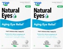 TRP Natural Eyes, Homeopathic Tablet, Gluten- Free, 48 ct (Paket 2)