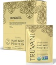 Truvani Vegan Protein Powder 124; Pisang Cinnamon 124; 20g Organic Plant Based Protein 14; Travel Serving Tunggal 134; 10 Servings 124; Keto 124; Gluten & Dairy Free 124; Low Carb 124; Tidak Ditambahkan Sugar