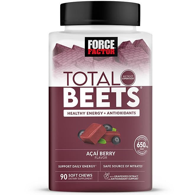 Total Beets, Beet Root Pemasak Lembut Superfood, Acai Berry (90 ct)