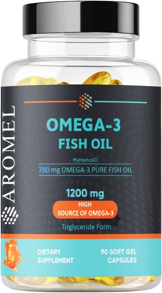 Omega- 3 Minyak Ikan 1200mg 90 Soft Gel Capsules