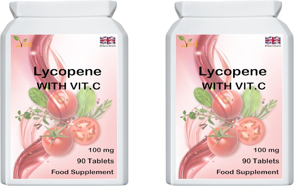 Ved Lycopene Supplement 126; 100mg 90 Tablet (Paket 2)