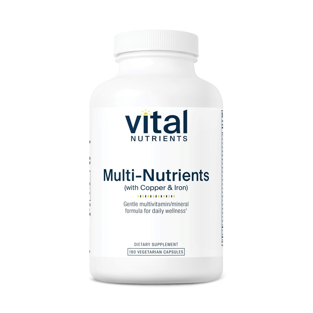 Nutrients Vital Multi-Nutrients 4 Citrate Formula / Malate Formula (dengan Copper and Iron)