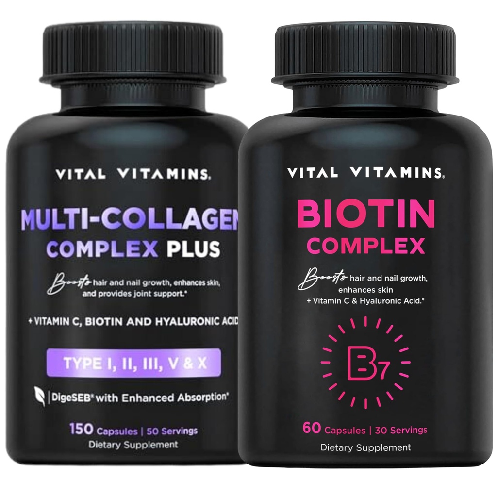 Vitamin Vitamin Vitamin Multi Collagen Plus Pil + Biotin Kompleks Pil