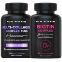 Vitamin Vitamin Vitamin Multi Collagen Plus Pil + Biotin Kompleks Pil