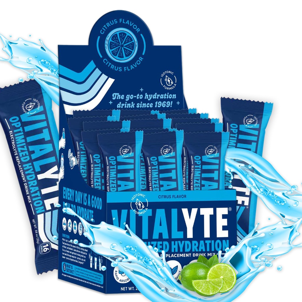 Vitalitte Electrolytes Packet Isotonic Sports Drink 124; Electrolytes Pawders Sports Nuttraction Electrolite Replacement Minuman Dehydration Relief Pack