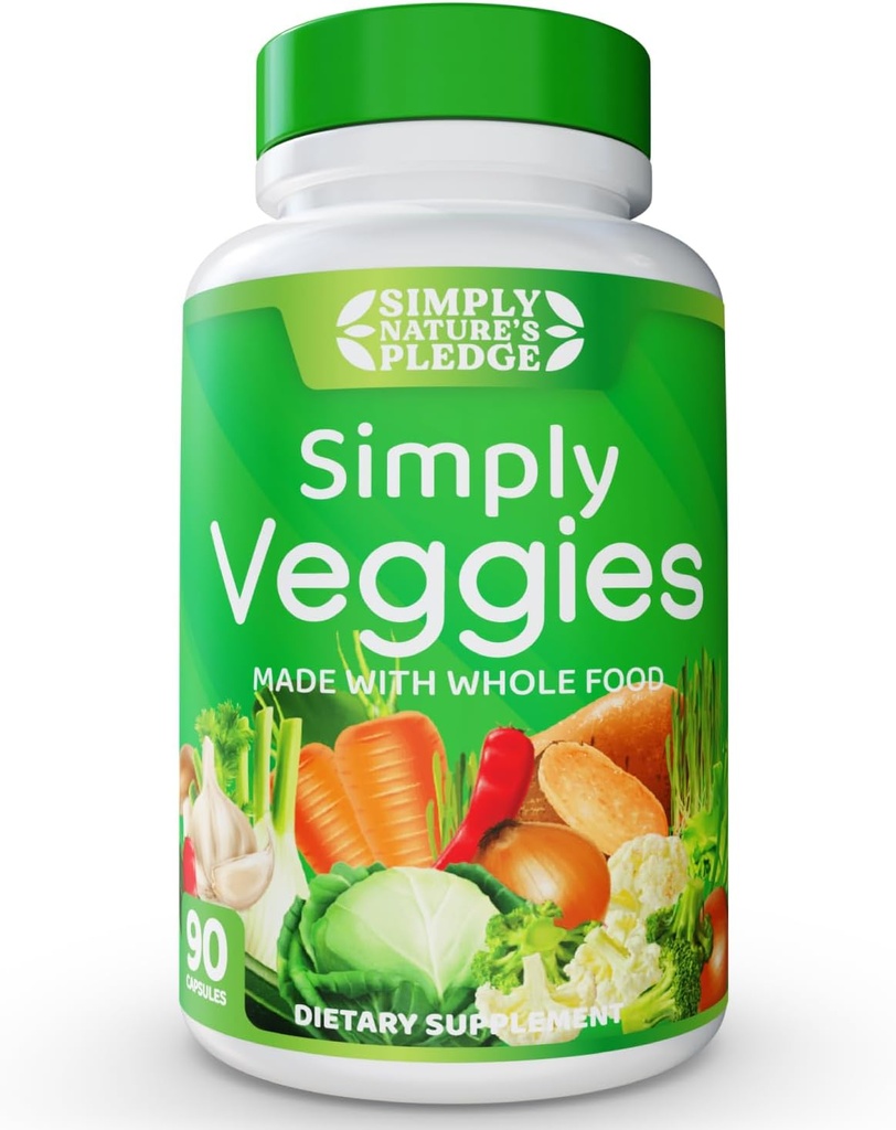 Hanya Puncak Alam - Dibuat dengan Whole Food Superfood, dikemas dengan Beta Carotene & 18 Sayuran yang berbeda - 100% Soy Free