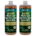 Aloe Life - Whole Leaf Aloe Vera Juice, Organik, Gluten- Free (Aloe Gold, 32 oz) Pack 124; 2