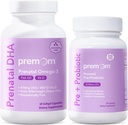 Premom Prenatal Pra & Progres + Prenatal DHA Fish Oil