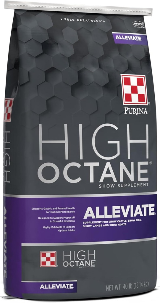 Purina ® High Octane ® Leviate ® Gastric Supplemen Dukungan, 40 lb