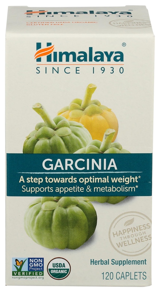 Hilaya Organik Garcinia Herbal Suplemen, Appetite Dukungan, Limpid Metabolisme, Perdelapan Dukungan, USDA Organik, Non-GMO, Vegan, 600 mg, 120 Plant