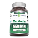 Amazing Formulas Melonaxin 10 Mg Supplement (1 Pack 124; Non- GMO 124; Gluten- Free 124; Made in USA (1 Pack 124; 120 Count)