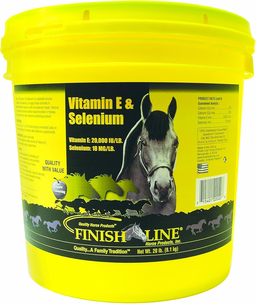 Finish Line Horse Product Vitamin E- Selenium
