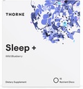 THORNE Sleep + Dissolable Supplement Disc - Chamomile, L- Theanine dan Melonatin untuk Deep, restful Sleep - 15 Servis