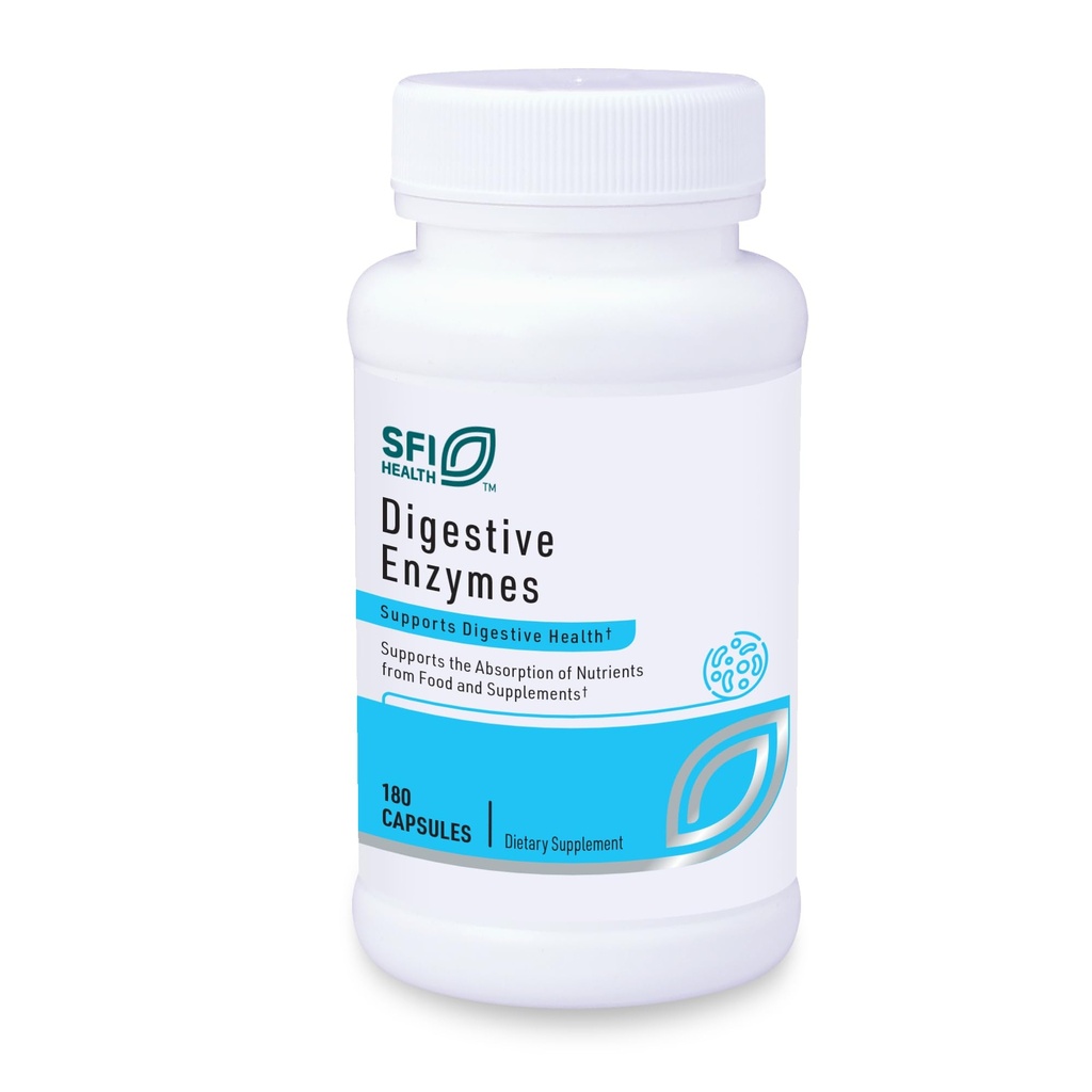 Enzypsi Kesehatan Lab Klaire SFI - Supplemen Kesehatan Gut dengan Lipase, Amylase & Protease Enzymes untuk Divalry - Aid Absorpsi NUtrient - Bantuan Gangguan GI Occasional (180 Capsules)