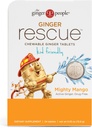 Orang Ginger Penyelamatan £Chewable Tablets Obat Kesehatan Digetical Bebas, 5.5 oz Tablet Chewable, Mighty Mango Flavor, Kid Friendly, 0.55 Oz, 24 Count (Paket 1)