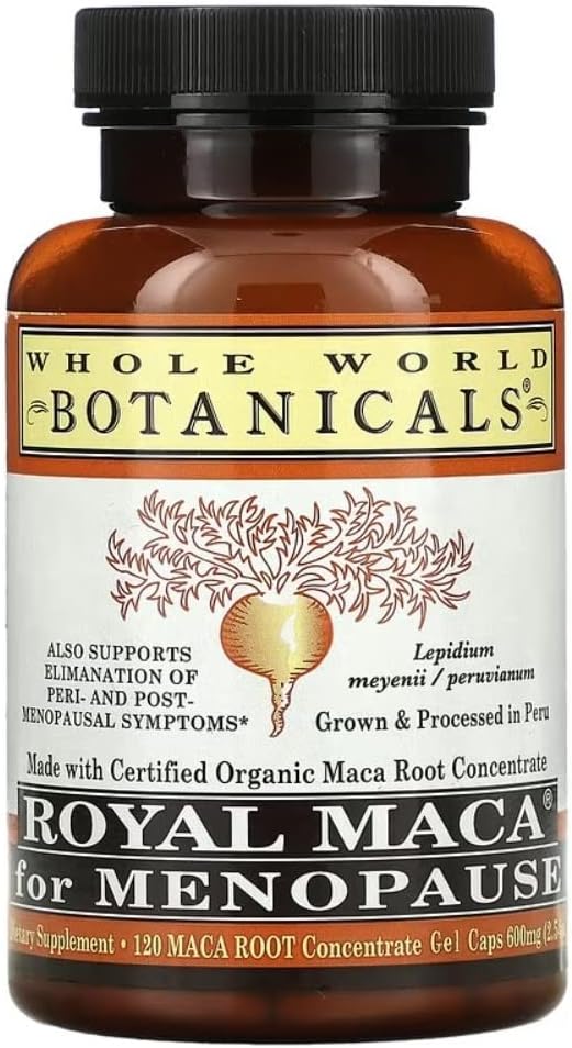 Seluruh Dunia - Royal Maca 120 Gel Caps - Dukungan Menopause