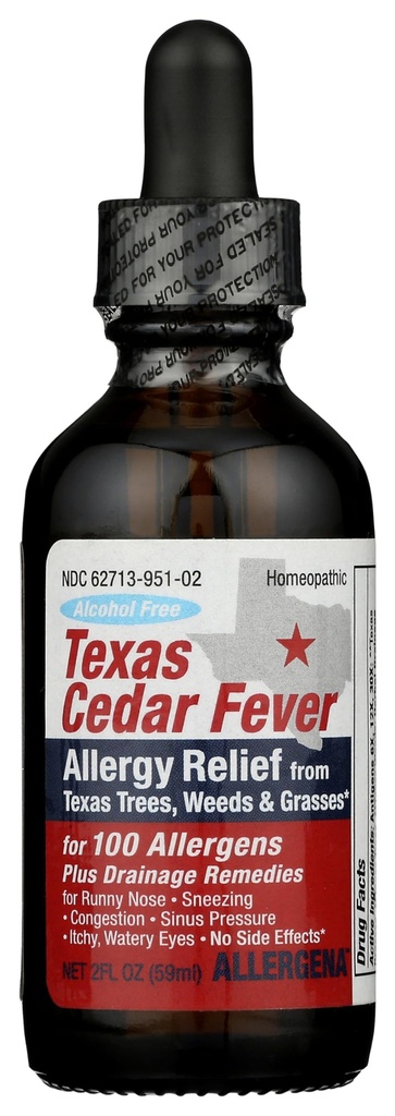 PROGENA Allergena Texas Cedar Fever (2 Fl Ounce, Dewasa)