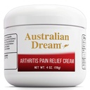 Australia Dream Arthritis Pain Relief Cream - Sothing & Non- Greasy - Powerful Topical Arthritis Relief - Good for Muscle Aches or Joints - 4 oz Jar