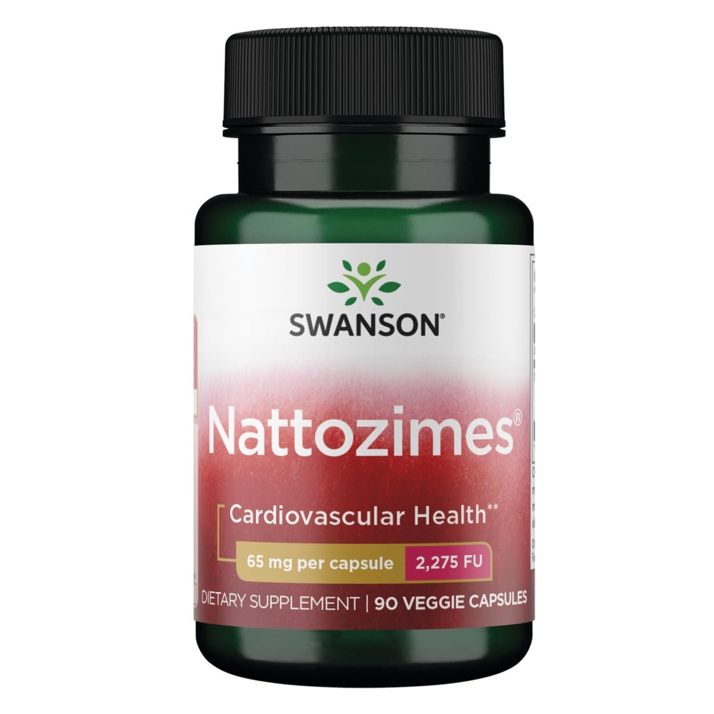 Swanson Nattozimes 65 Miligram / 2275 Fu 90 Veg Capsules Enzyme