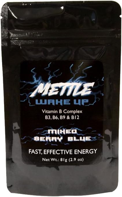 Powder minuman energi - 25 pelayan £124; Gula Bebas 124; Kafein 200 mg