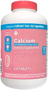Mark Calcium 600mg Anggota dengan vitamin D-3 600Tablet