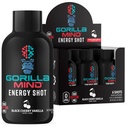 Gorilla Mind Energy Shots (Pack of 6) - Enhanced Focus & Energy, Sugar- Free, Fast-Acting, Powerformula with Vitamin & Natural Extracts (Black Cherry Vanilla)