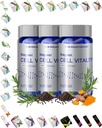 Oxidative Stress Relief Formula oleh Waybest Cell Vitality NRF2 Activator (180 Vegan Capsules), antioksidant Nuteridant Antiokiddant Suplemen Kesehatan, campuran 5 Natural Herbal Phytonutrients