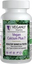 VEGANLY Vitamin - Vegan Calcium Plus 7 untuk Healthy Bones dan Gigi (60 caps) Persediaan Berbasis