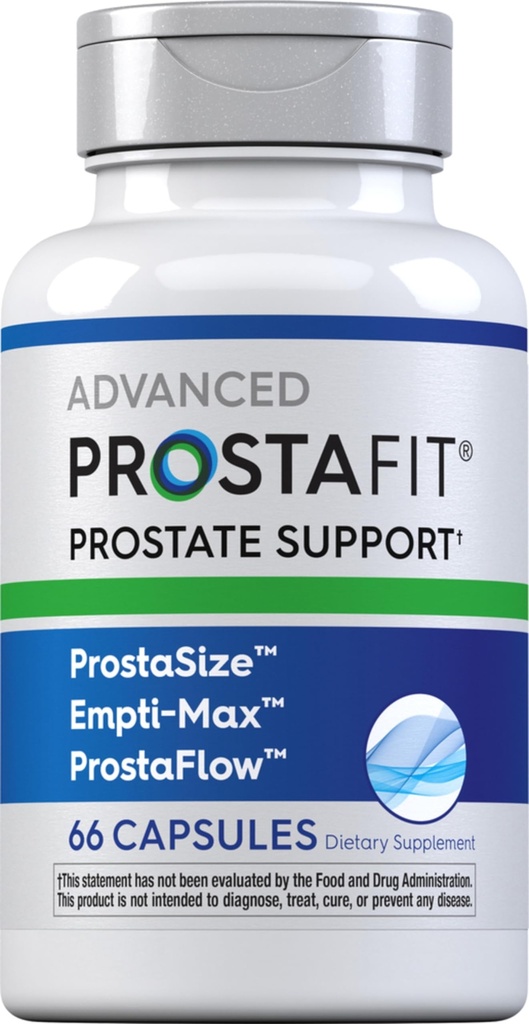 Piping Rock ProstaFit Advanced Prostate * Hoble 124; Health Supplement for Men Alagly 124; Herbal Complex with Saw Palmetto, Labu Benih, Zinc, Plus Slinging Nettle Extract 124; 66 Capsules 24; Laboratorium Test