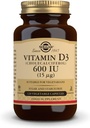 Solgar Vitamin D3 (Cholecalferol) 15 mcg (600 IU), 120 Vegetable Capsules - membantu mempertahankan Healthy Bones & Teeth - Imune Dukungan - Non-GMO, Gluten Free, Dairy Free, Kosher, Halal - 120
