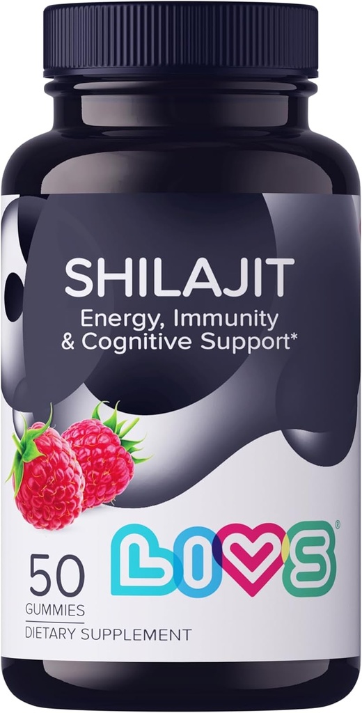 Shilajit Gummies for Men & Women & Women 124g Pure Himalaya Shilajit Gold with Fulvic Acid, 85 + Minagranda & Ashwagandha; Energy Gummies for Women & Men 124; Natural Stamina, Focus & Vitalitas Dukungan -50 Ct