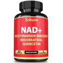 Satoomi NAD Suplemen dengan Nicotinamide Riboside NR, Resveratrol, Quercetin - 60 Count - 30 Hari