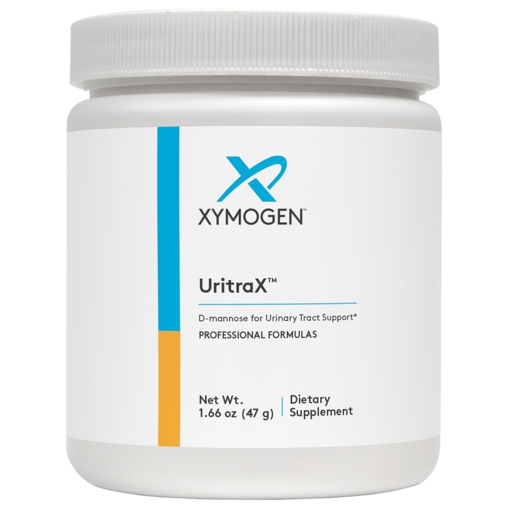 XYMOGEN UritraX - D Mannose Supplement for Urinary Trakt and Bladder Health Powder - D Mannose Suplemen Kesehatan - Vegan, Gluten Free + Non GMO (1.66 oz)
