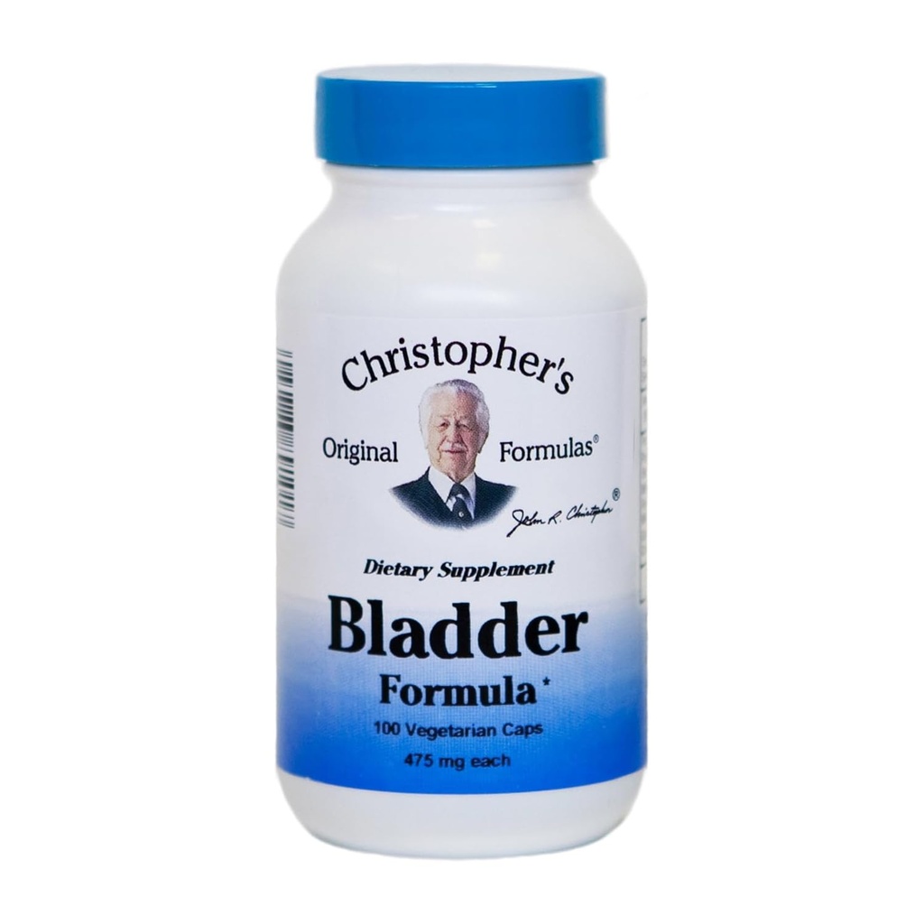 Christopher 's Original Formulas Bladder Formula, Urinary Health Support, 100 Caps