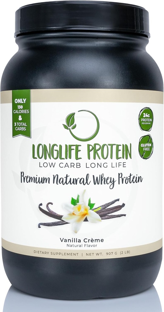 Premium Whey Protein Powder Vanilla Creme