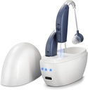 Mendengar Aids Rechargable (Pair), Mendengar Amplifier untuk Senior & Orang Dewasa, OTC Di belakang - The-Ear BTE Aid, Digital PSAP Personal Sound Amplification, Volume Control & Noise Cancellation