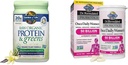 Garden of Life Raw Organic Protein & Greens Vanilla - Vegan Protein Powder for Women & Dr. Formulated Women Progories Sekali Harian, 16 Strains, 50 Milyar, 30 Count